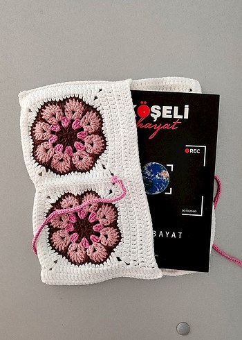 Beden Menekşe Kitap Kılıfı Kitap Hediye