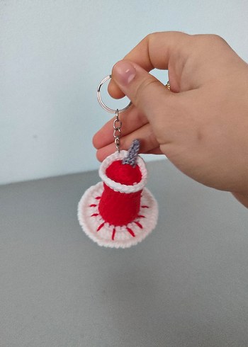 Çay Bardağı Anahtarlık - Görsel 4