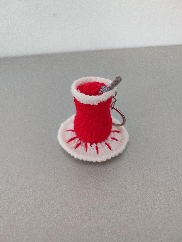 Çay Bardağı Anahtarlık - Görsel 2