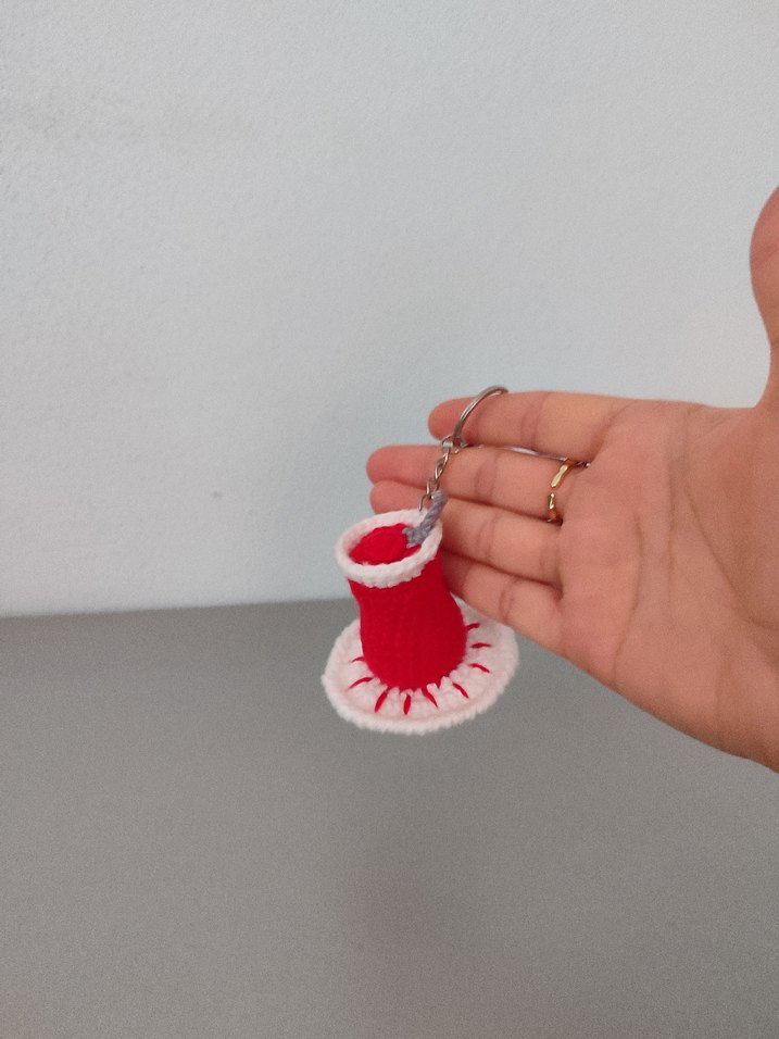 Çay Bardağı Anahtarlık - Görsel 3