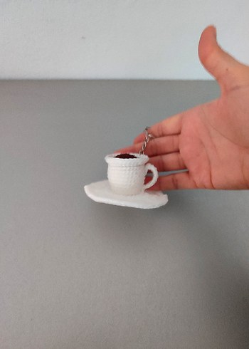 Kahve Fincanı Anahtarlık - Görsel 3