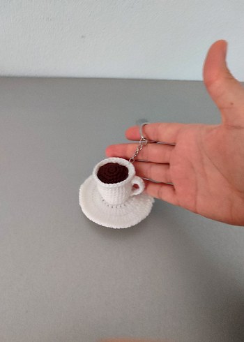 Kahve Fincanı Anahtarlık - Görsel 2