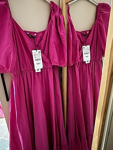 zara midi boy elbise