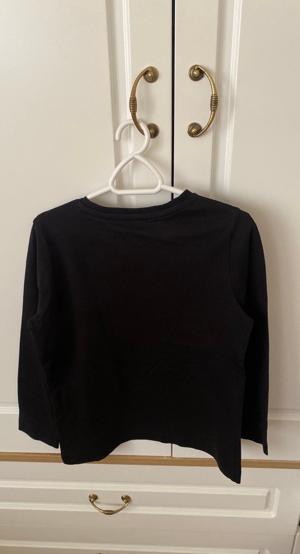 Siyah Çocuk Uzun Kollu Atlet 6-7 yaş - Görsel 4