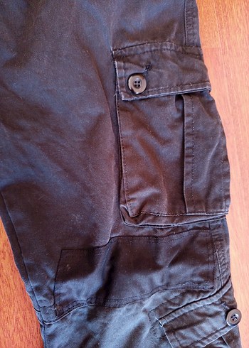 Siyah Bol Kesim Erkek Kot Pantolon - Görsel 4