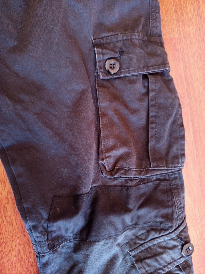 Siyah Bol Kesim Erkek Kot Pantolon - Görsel 4