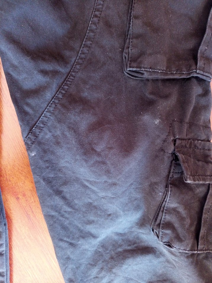 Siyah Bol Kesim Erkek Kot Pantolon - Görsel 3