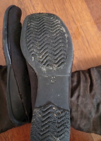 Kahverengi Süet Kadın Çizme - Görsel 6