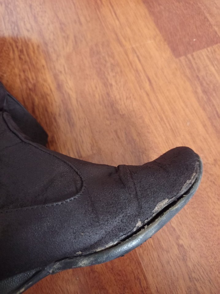 Kahverengi Süet Kadın Çizme - Görsel 5