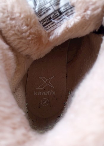 Kürklü Taba Süet Bot - Görsel 3