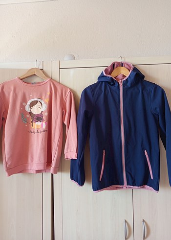 Kız Çocuk Mont ve Sweatshirt