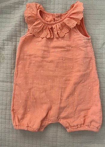 Primark Pembe Fırfırlı Bebek Kız Tulum
