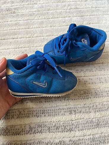 Nike mavi bebek ayakkabısı
