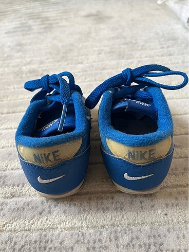 19 Beden mavi Renk Nike mavi bebek ayakkabısı