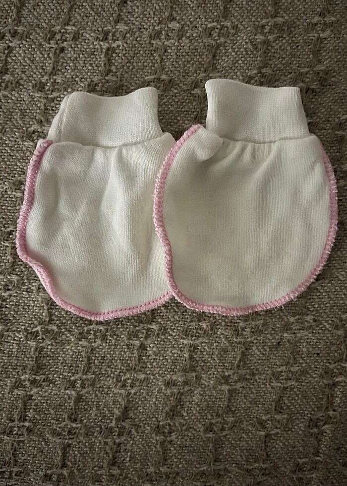 Kız bebek eldiven çorap - Görsel 3