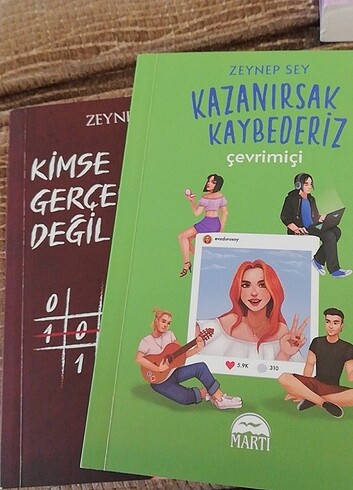 ZEYNEP SEY iki kitap CEP BOY