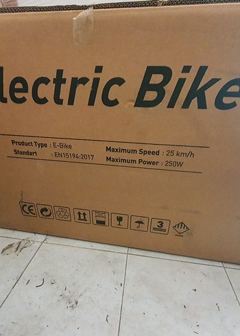 Elektrikli bisiklet Küba s 15