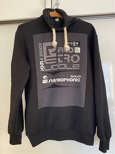 Koton baskılı polarlı sweatshirt