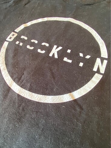 m Beden Collezione brooklyn kol baskılı sweatshirt