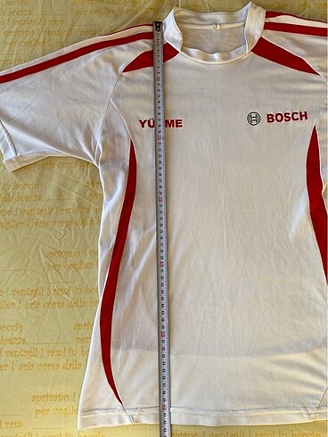 13-14 Yaş Beden beyaz Renk Bosch yüzme t shirt ve şort takım set