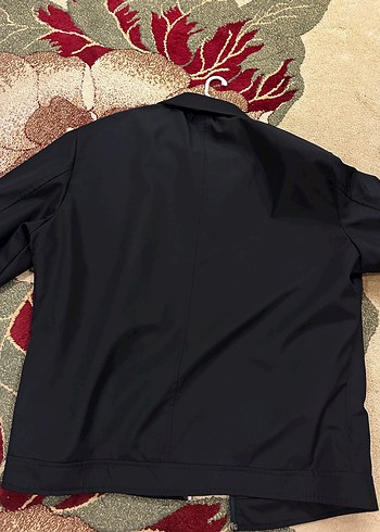 Düz Siyah Erkek Günlük Ceket - Görsel 5