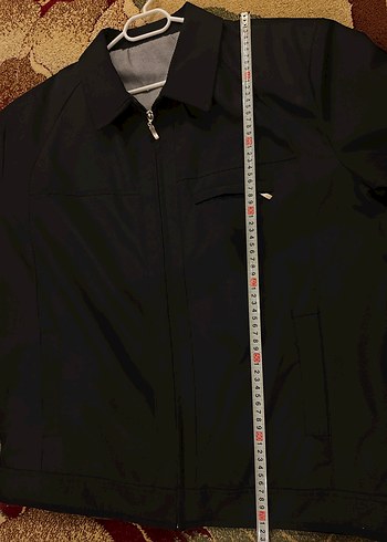 Düz Siyah Erkek Günlük Ceket - Görsel 8