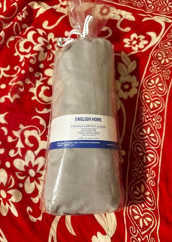 Bej Pamuklu Lastikli Çarşaf - English Home - Görsel 2