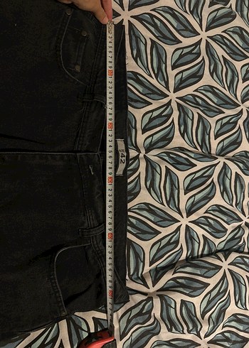 Erkek Siyah Bol Kesim Denim Pantolon - Görsel 5