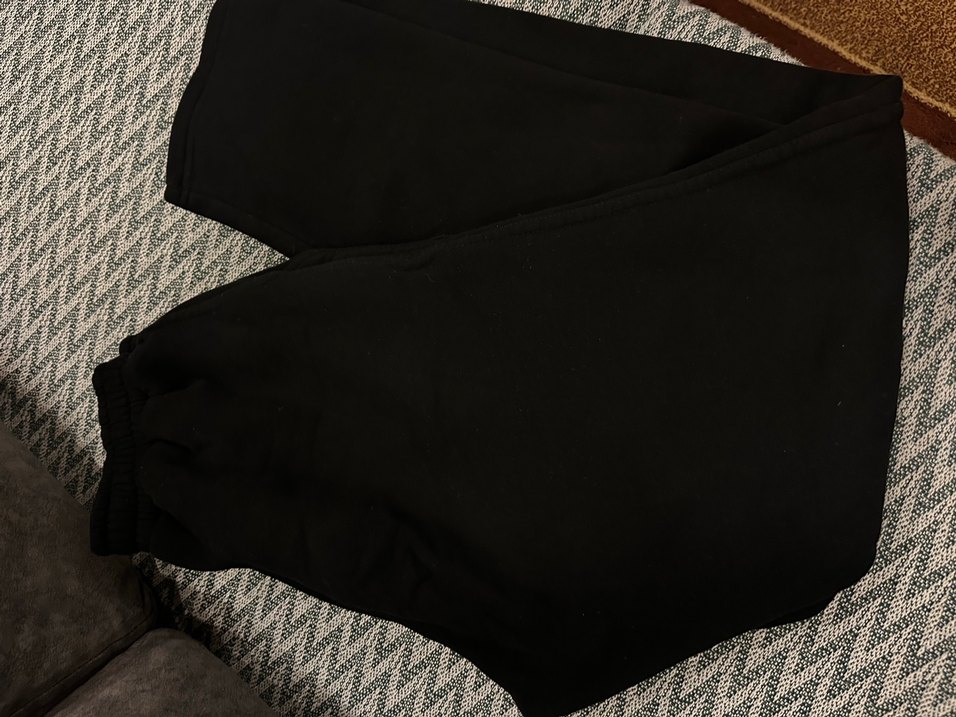 Siyah Rahat Kesim Erkek Eşofman - Görsel 3