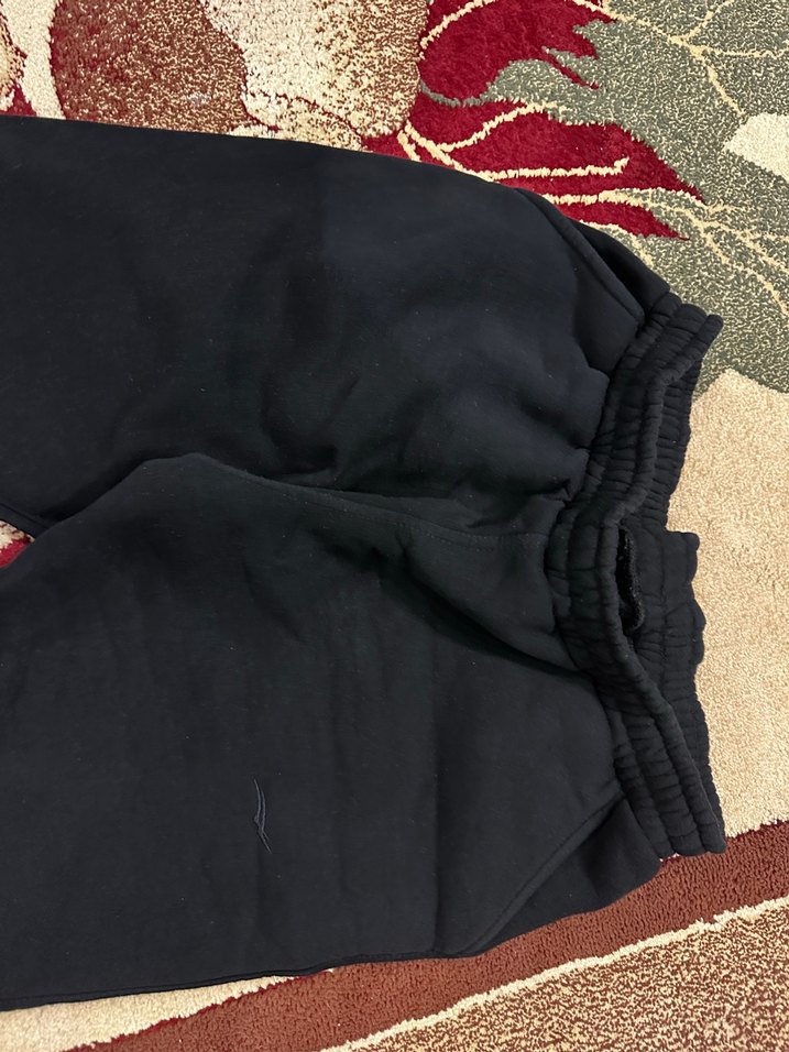 Siyah Rahat Kesim Erkek Eşofman - Görsel 2