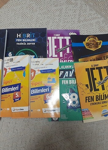 Lgs ortaokul fen bilimleri kitapları 