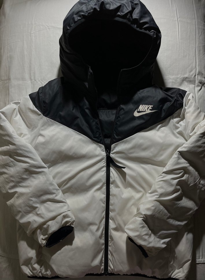 Nike Çift Taraflı Kapüşonlu Mont - Görsel 5