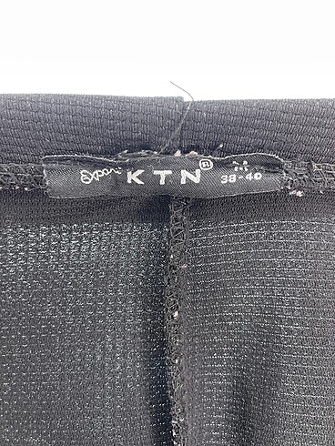 m Beden siyah Renk PreLoved Kumaş Pantolon %70 İndirimli.