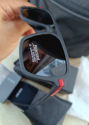 Beden Prada siyah Polarize Güneş Gözlüğü