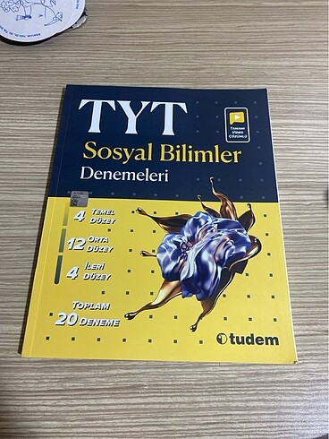 Tyt Sosyal Bilimler Denemesi 20li TUDEM YAYINLARI