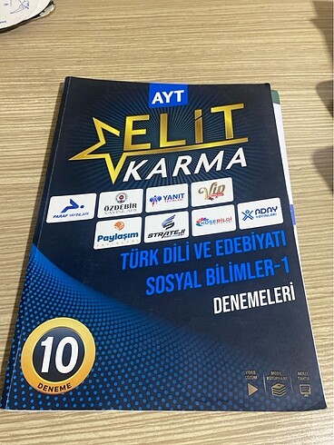 Elit karma yayınları Ayt TÜRK DİKİ VE EDEBİYATI SOSYAL BİLİMLER 