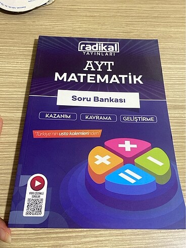AYT Matematik Soru bankası radikal yayınları HİÇ KULLANILMADI
