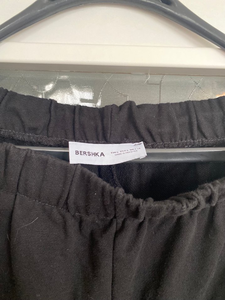 Siyah Kadın Midi Eşofman Altı - Görsel 2