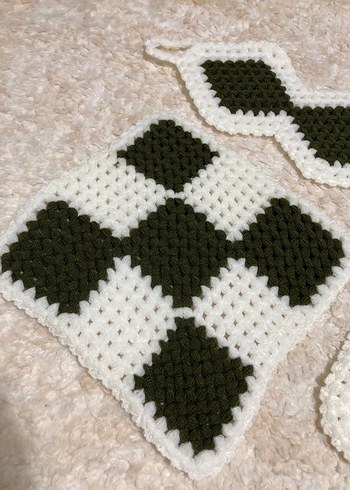 Beyaz ve Koyu Desenli banyo lifiTAKIM 3 adet - Görsel 3