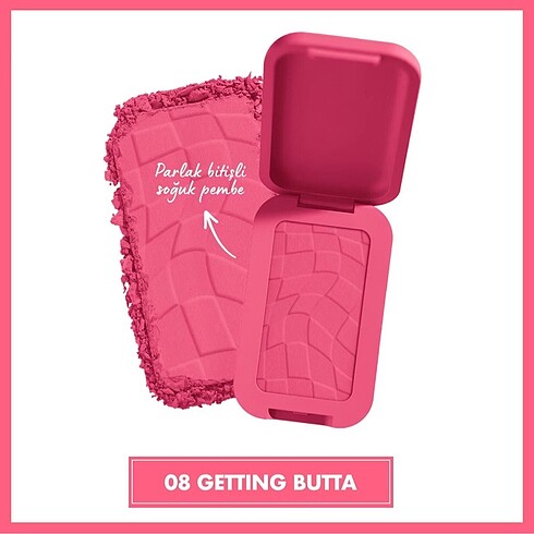  Beden Renk NYX Allık 08