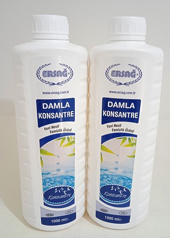 ERSAĞ Damla Konsantre Temizlik Ürünü 1000 ml