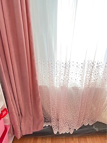 Tül perde çocuk odası ve normal kullanım