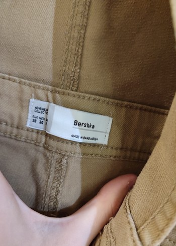 38 Beden Bej Kadın Midi Boy Regular Fit Uzun Tulum
