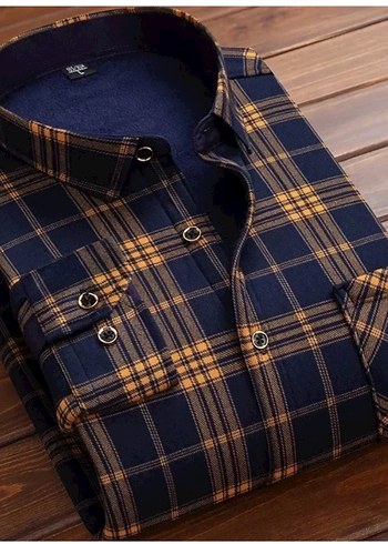 Polar Astarlı Kışlık Erkek Gömlek - Görsel 6