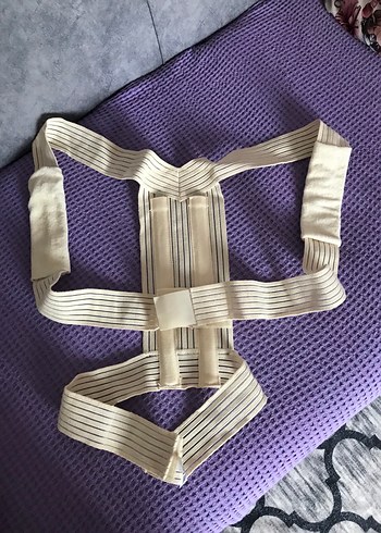 L Beden Naque Dik Durmayı Sağlayan Krem renkKorsesi - Görsel 4
