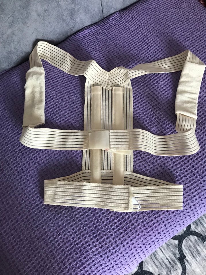 L Beden Naque Dik Durmayı Sağlayan Krem renkKorsesi - Görsel 2