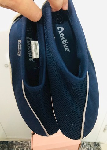 Erkek41 numara Gri Mavi Cırt Cırtlı Su Ayakkabısı - Görsel 6