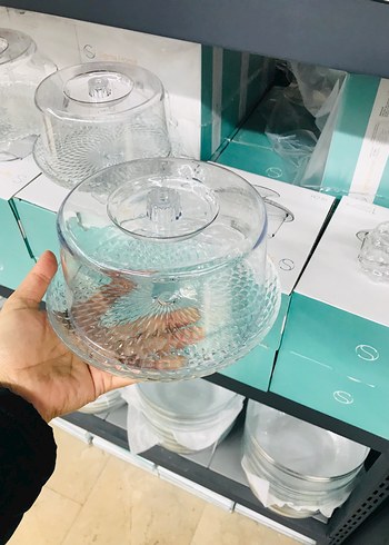 Sigma Home 19 cm Baskılı Modernkek FANUSU - Görsel 3