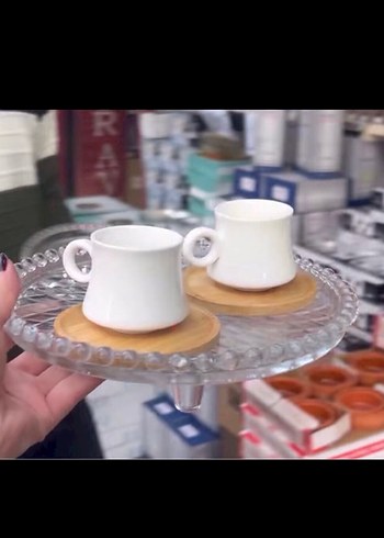 Sigma Home Vintage Ayaklı Tabak 23 cm - Görsel 2