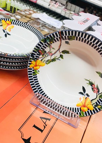 LAVİN 24 Parça Çiçekli Yemek Takımı - Görsel 6